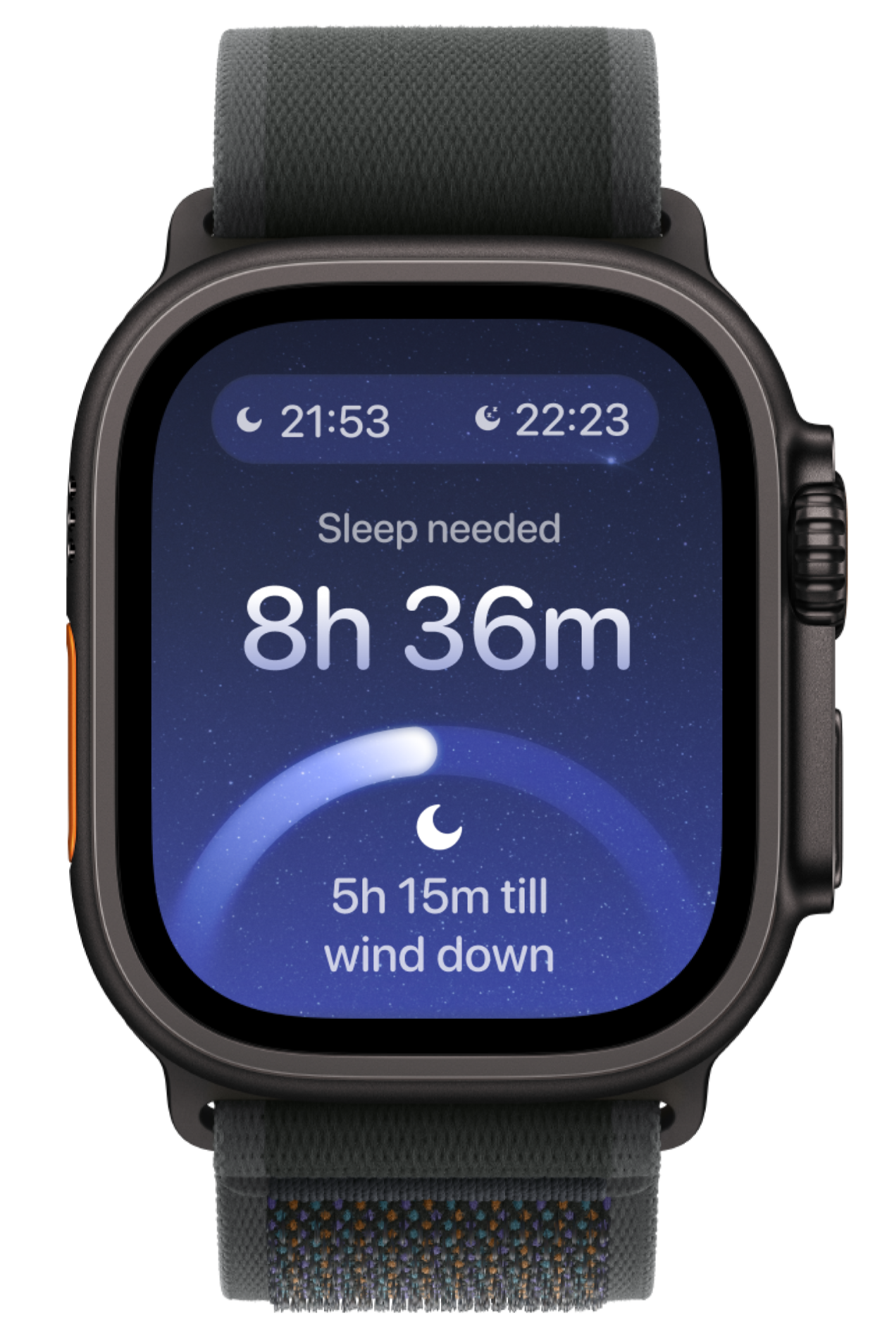Apple Watch sleep widget complication