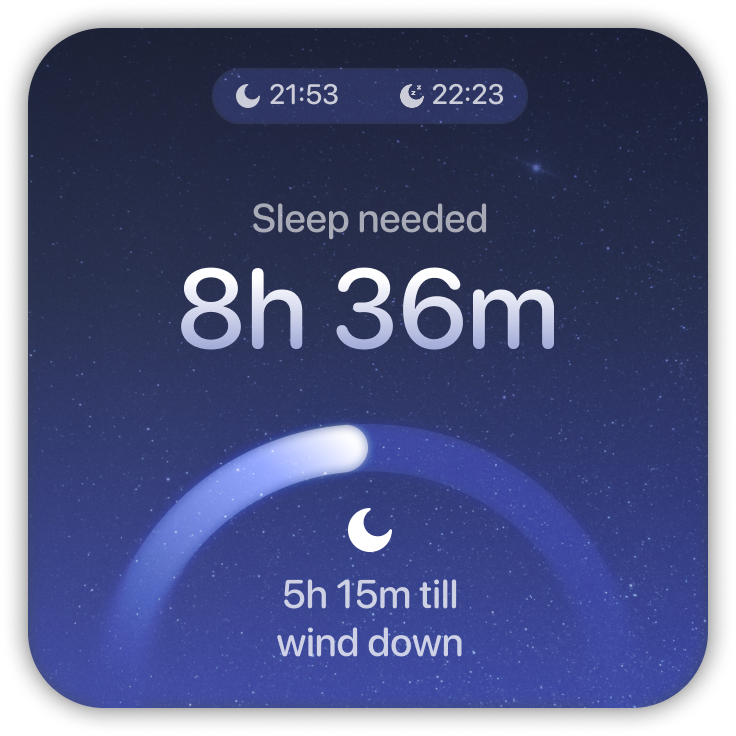 sleep widget